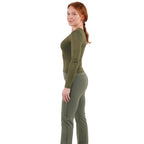 Dual-Layer Long Sleeve Top