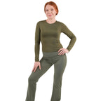 Dual-Layer Long Sleeve Top