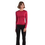 Dual-Layer Long Sleeve Top