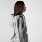 Drop Shoulder Zip-up