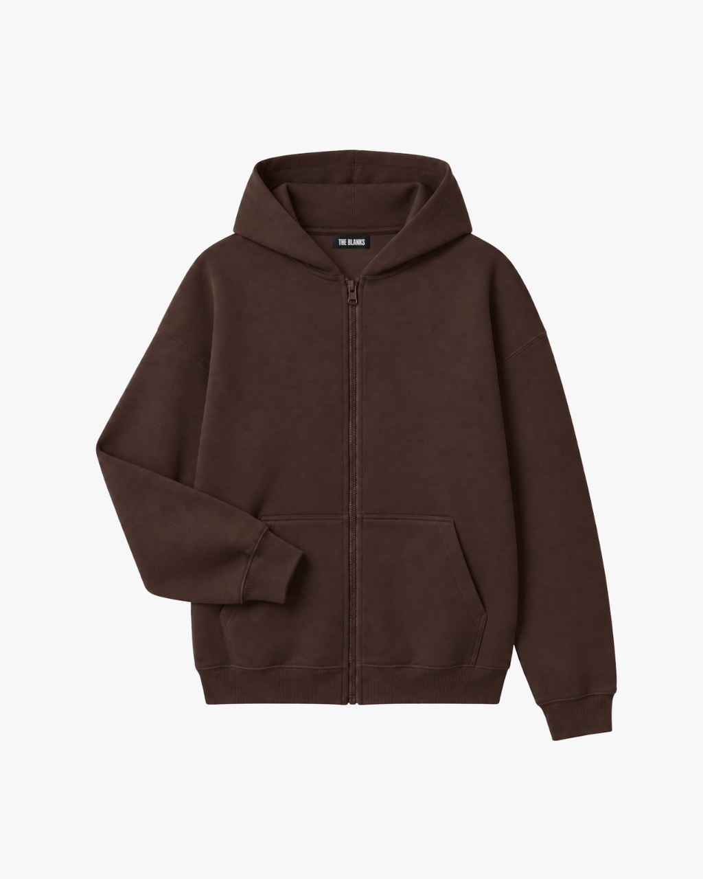 Drop Shoulder Zip-Up