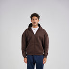 Drop Shoulder Zip-up