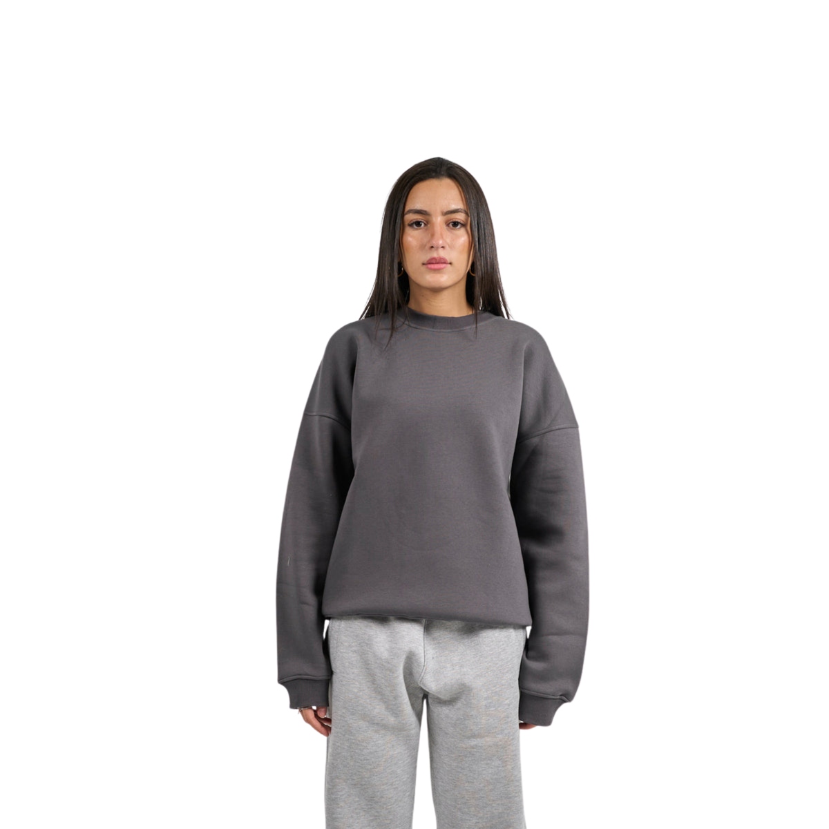Drop Shoulder Crewneck