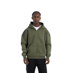 Drop Shoulder Zip-Up