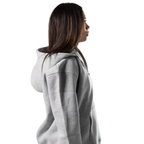 Drop Shoulder Zip-Up