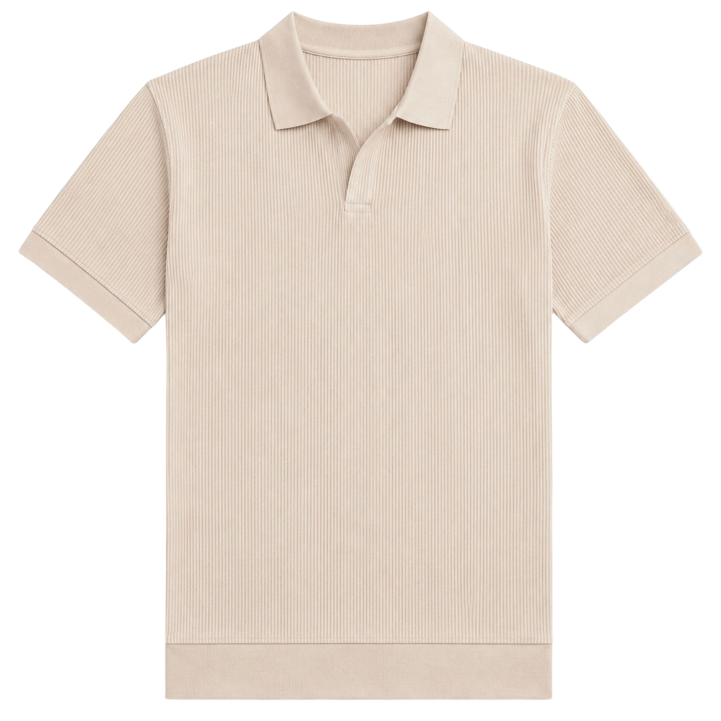 Knit Polo Tee