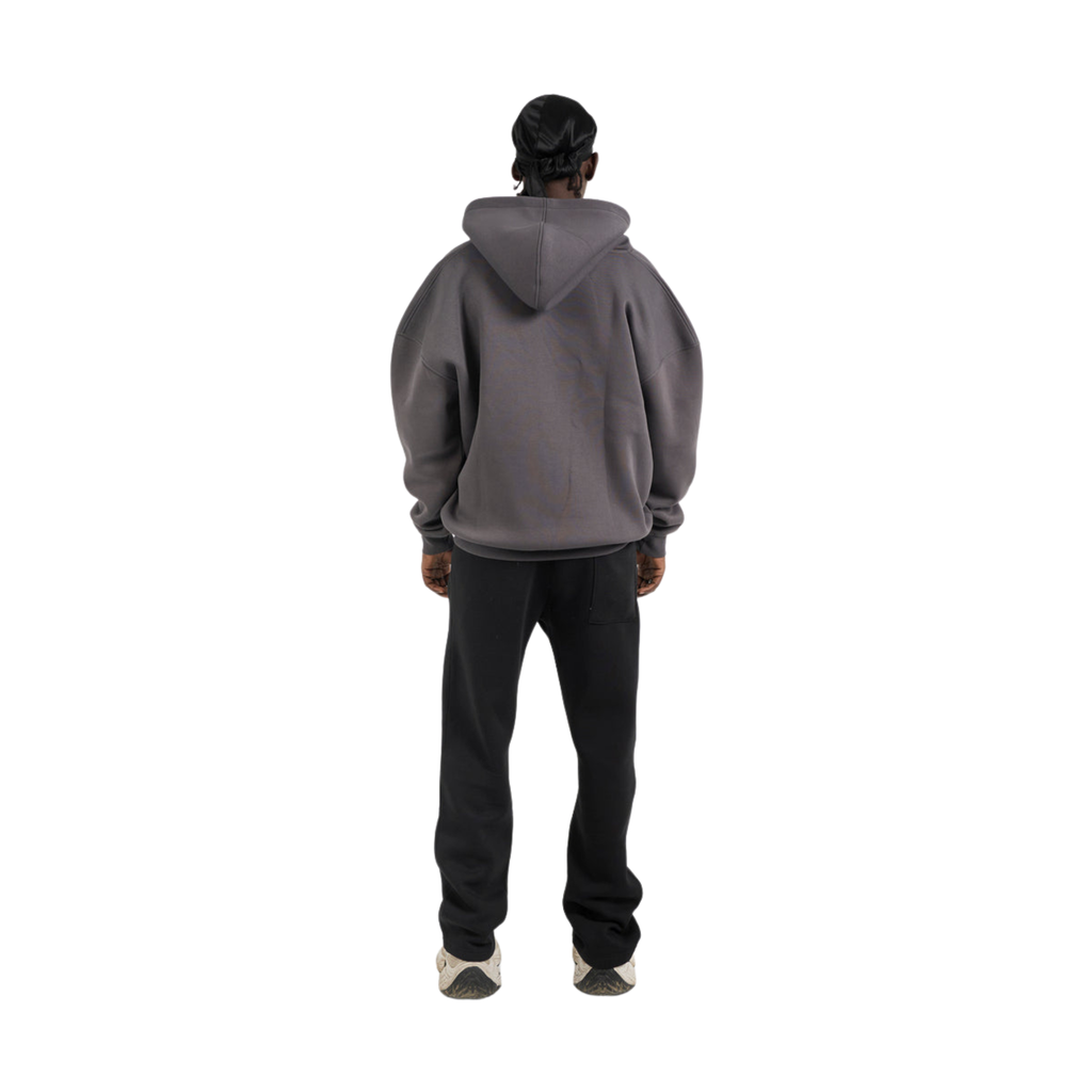 Drop Shoulder Zip-Up