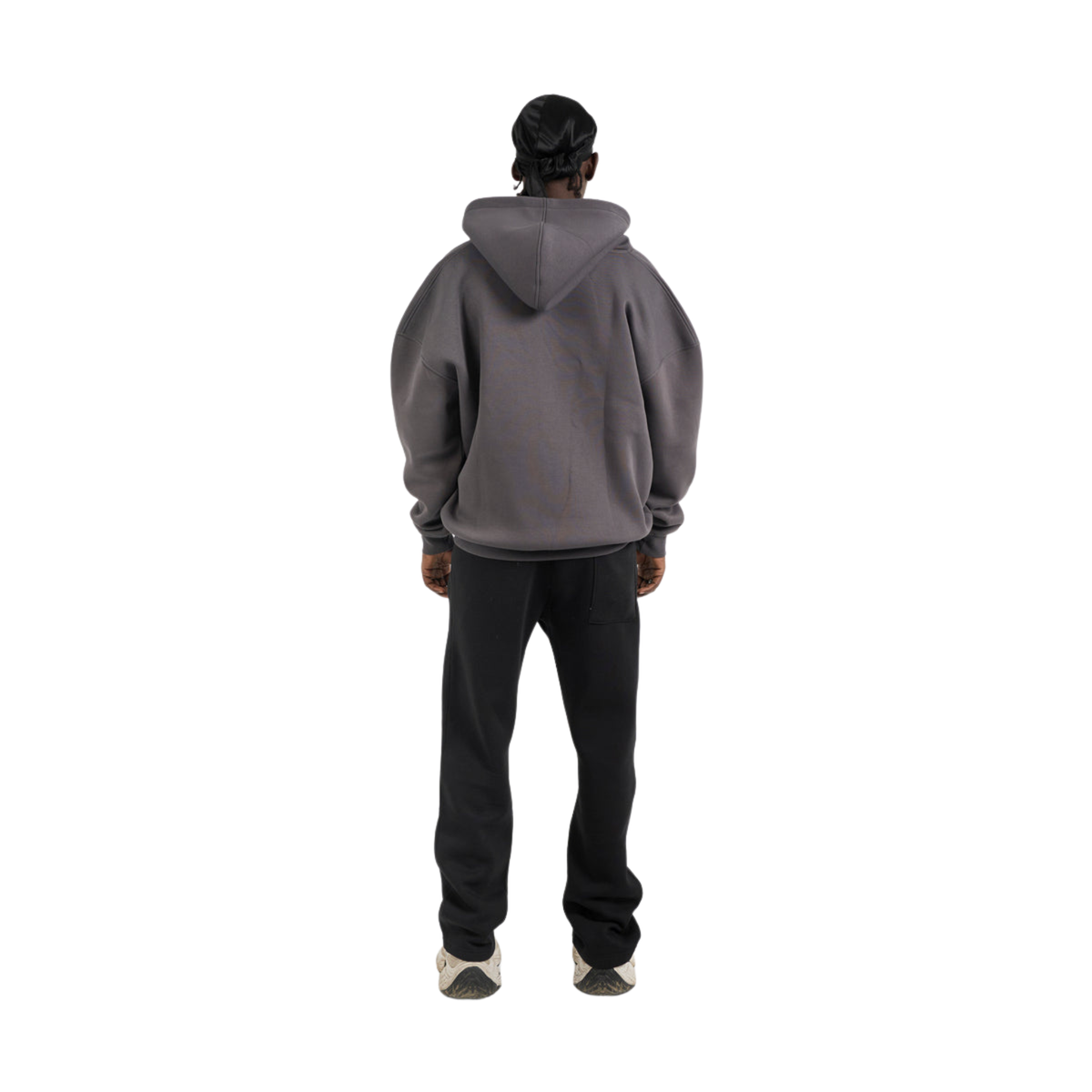 Drop Shoulder Zip-Up