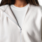 Drop Shoulder Zip-Up