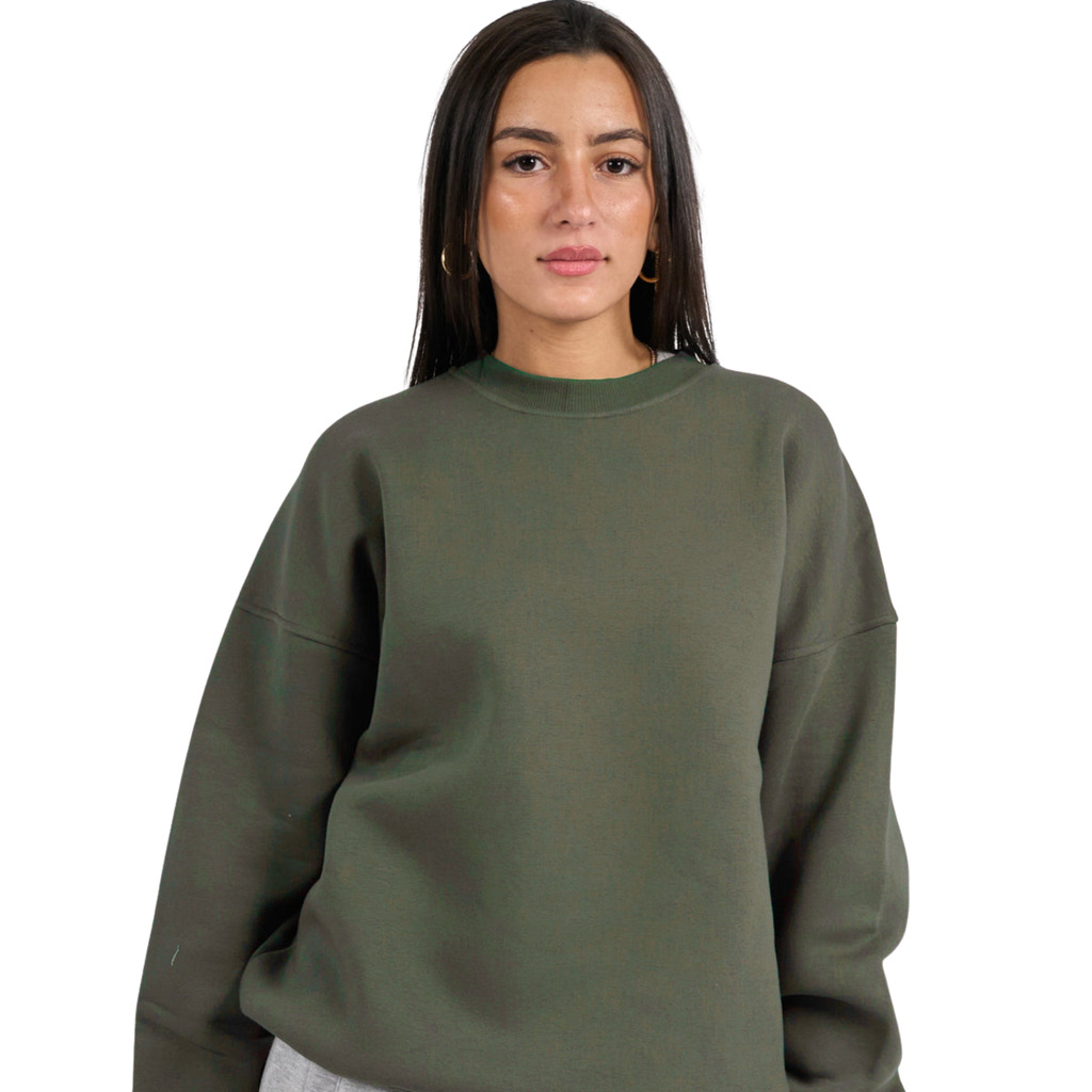 Drop Shoulder Crewneck