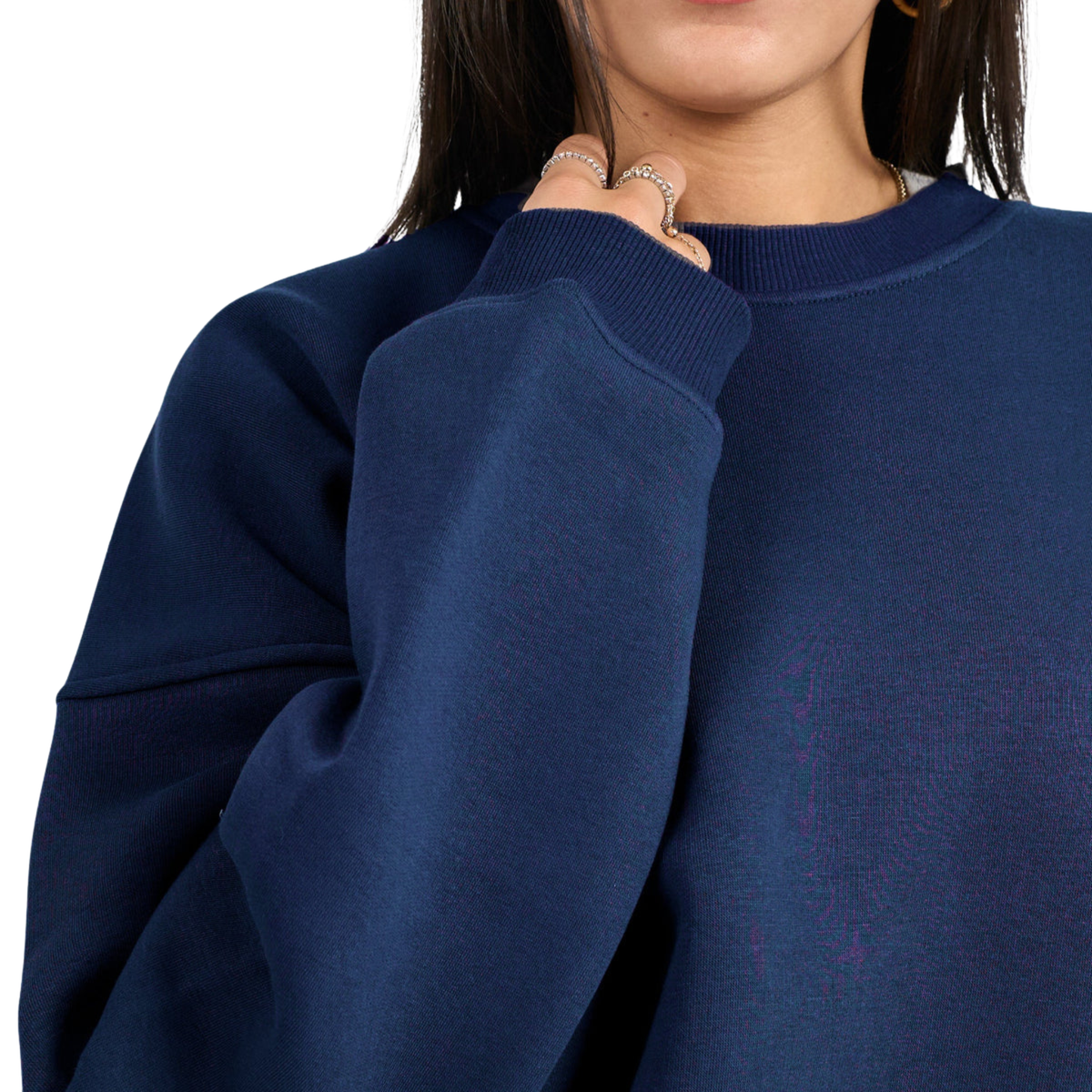 Drop Shoulder Crewneck