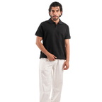 Knit Polo Tee