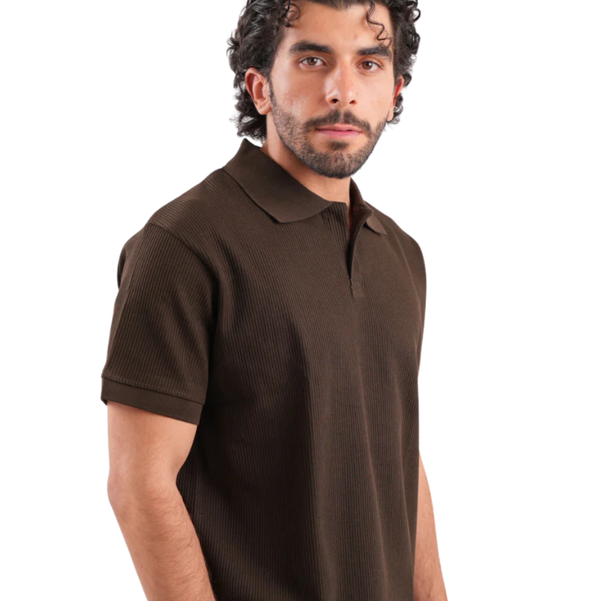 Knit Polo Tee