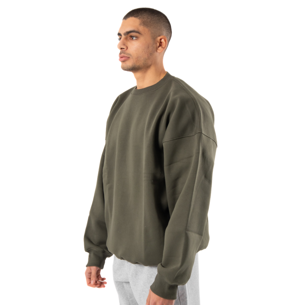 Drop Shoulder Crewneck