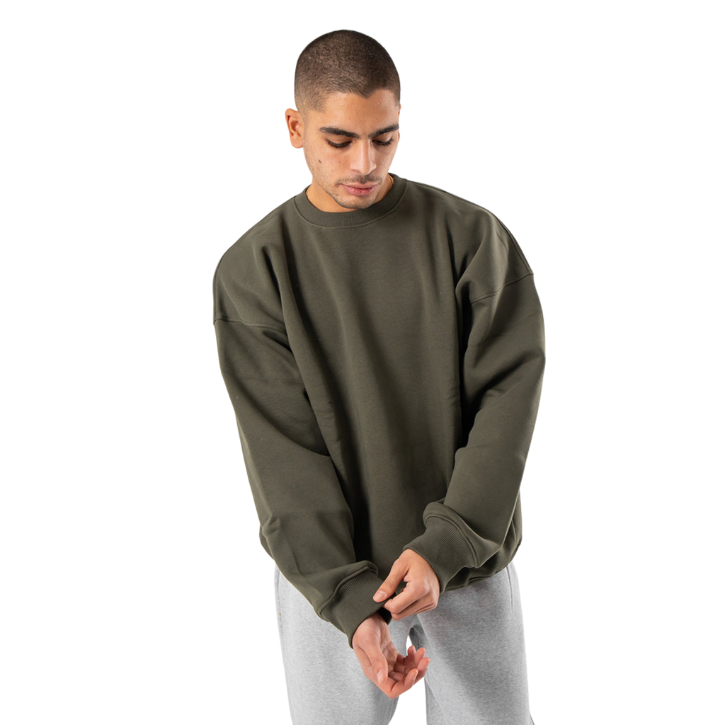 Drop Shoulder Crewneck