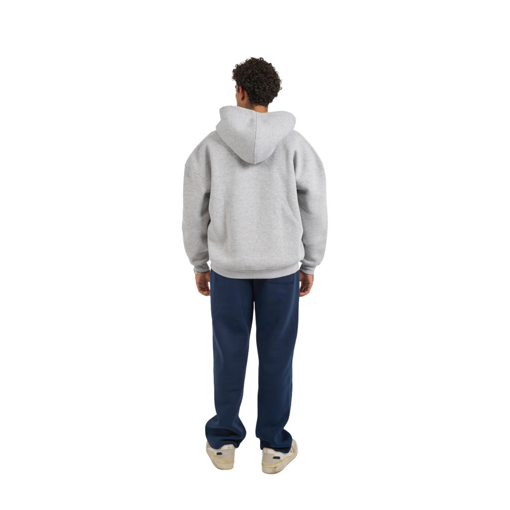 Drop Shoulder Zip-Up