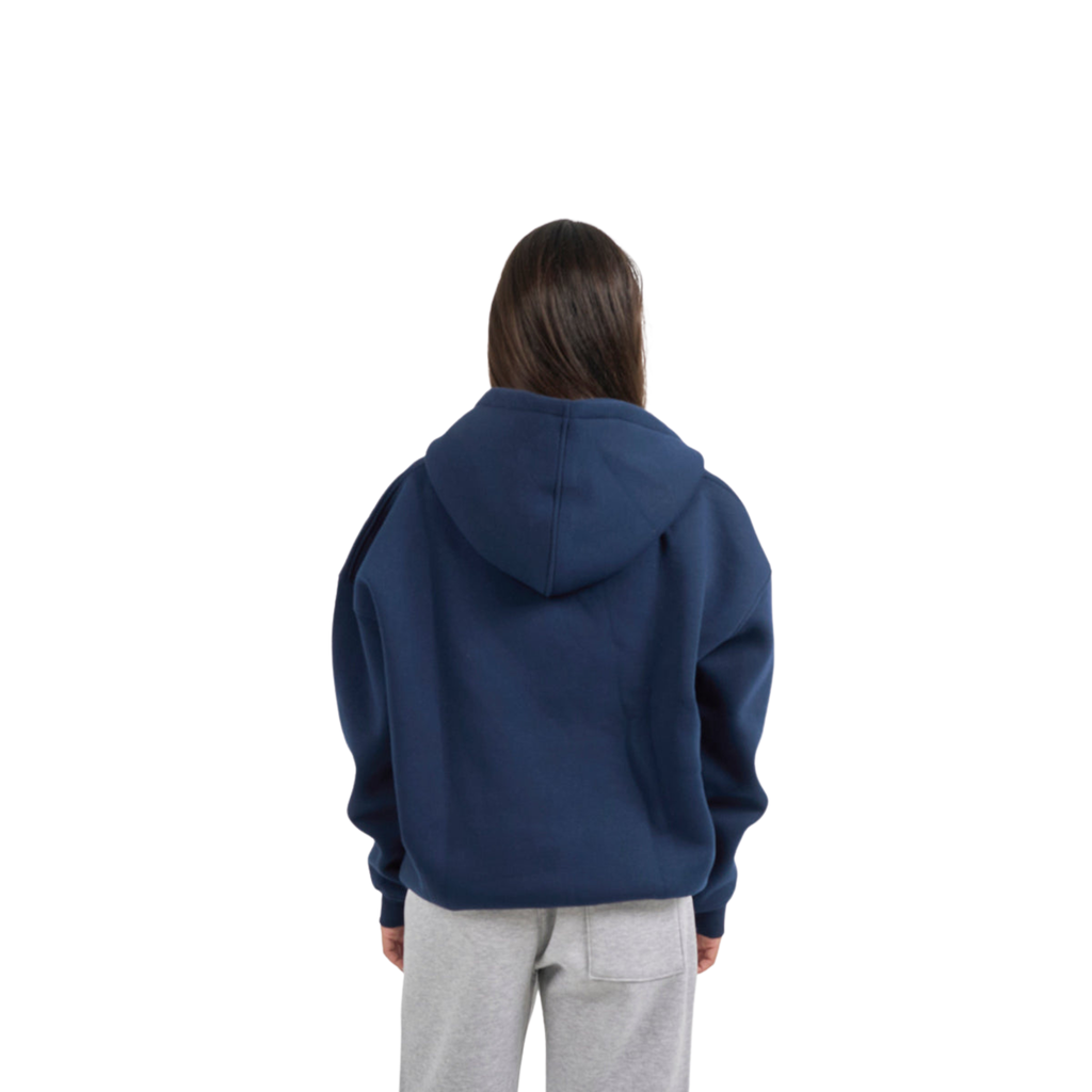 Drop Shoulder Zip-Up