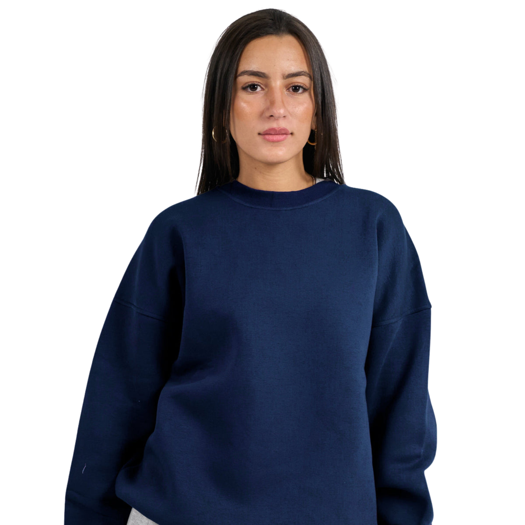 Drop Shoulder Crewneck
