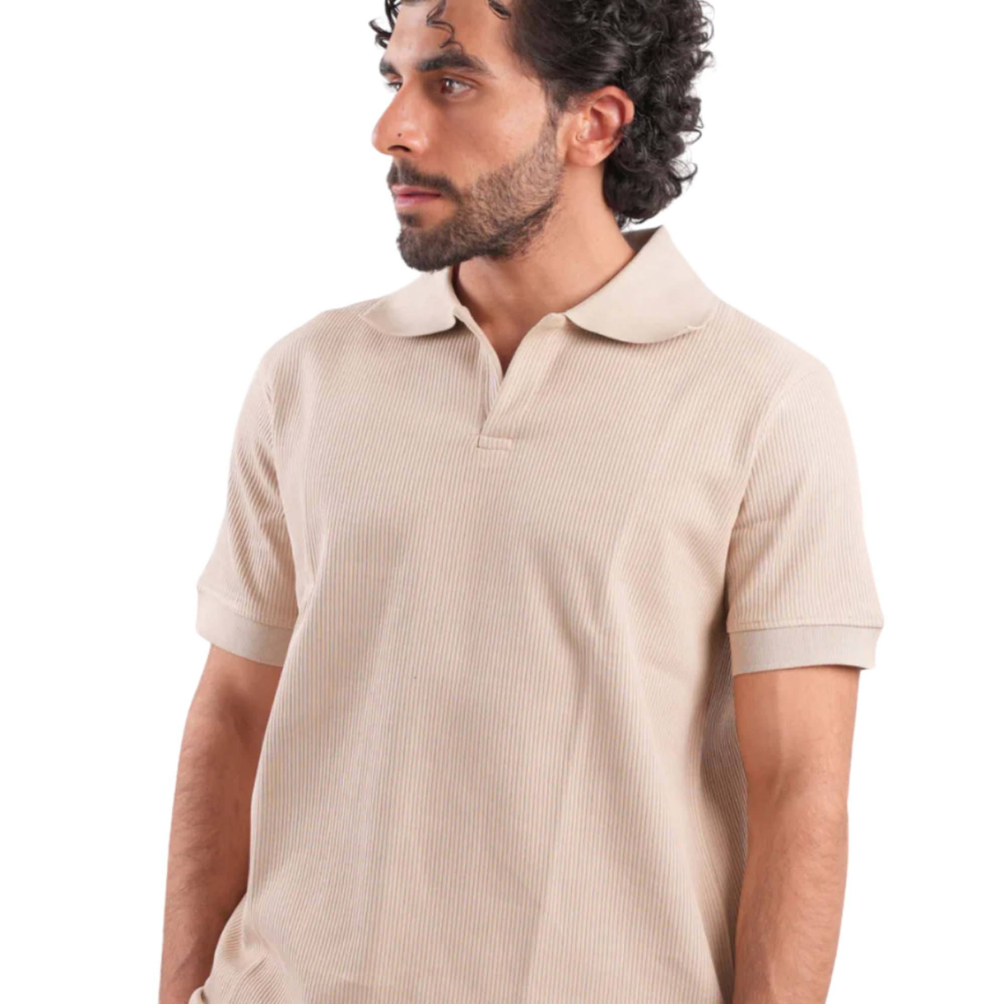 Knit Polo Tee